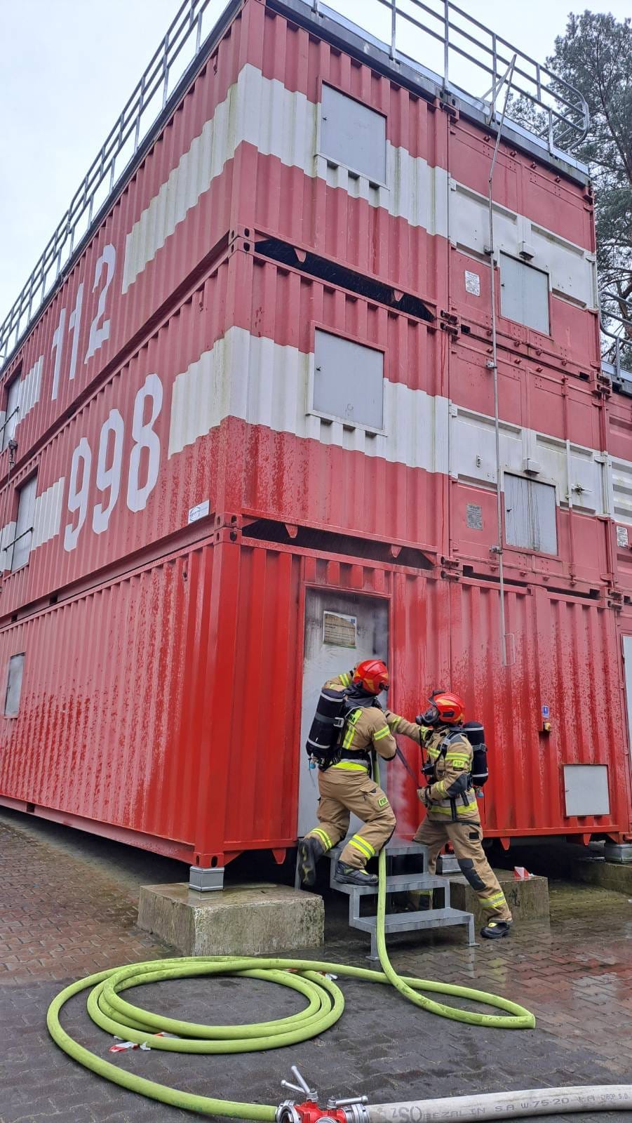 Podsumowanie doskonalenia zawodowego – strażacy PSP