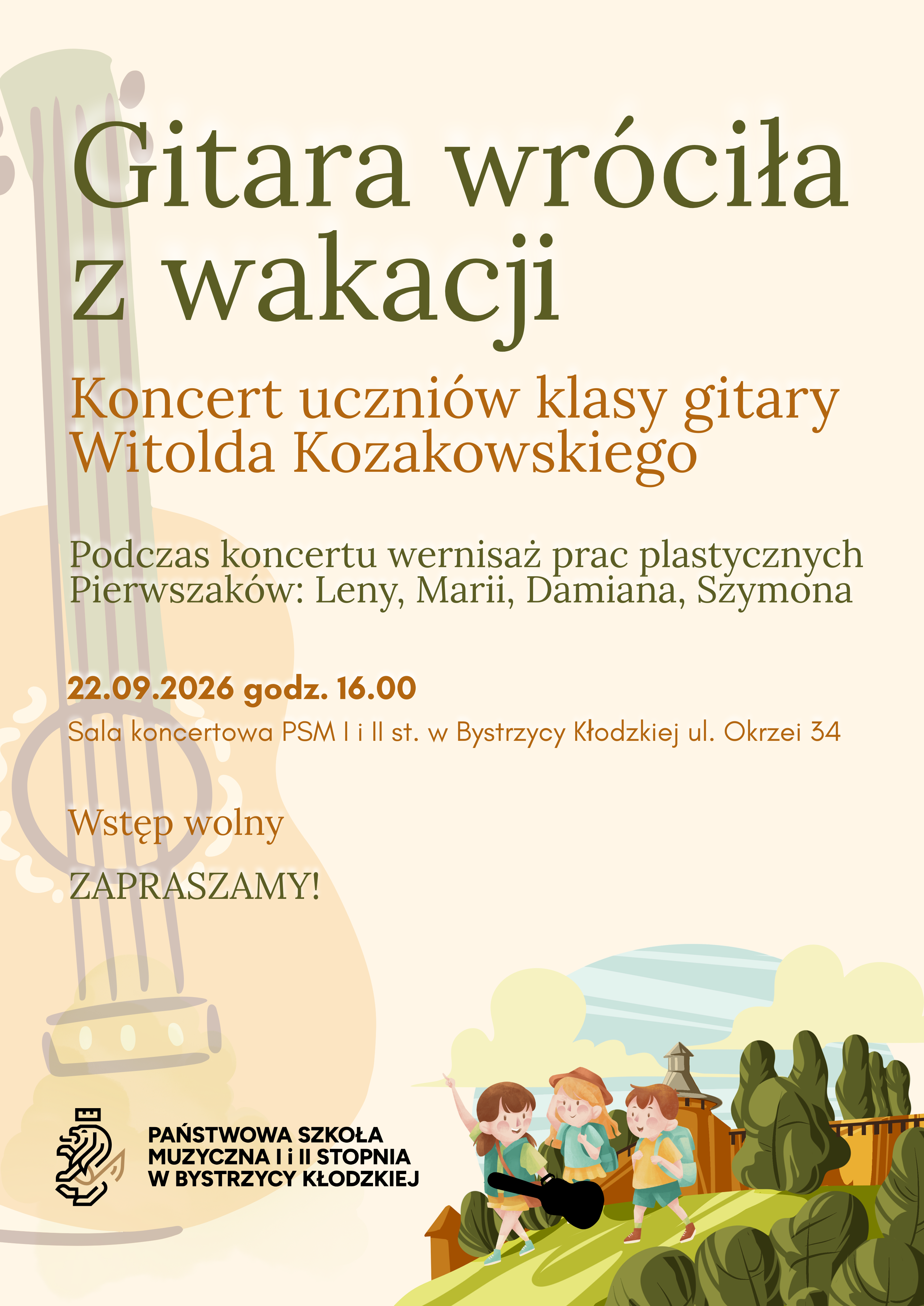 Gitara wróciła z wakacji 