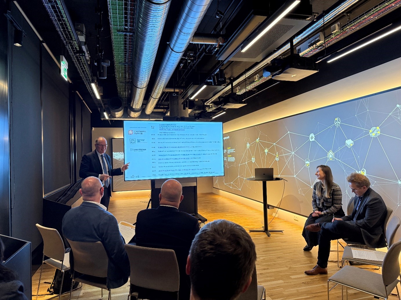 Uczestnicy wisty studyjnej - projekt GeoSynergy