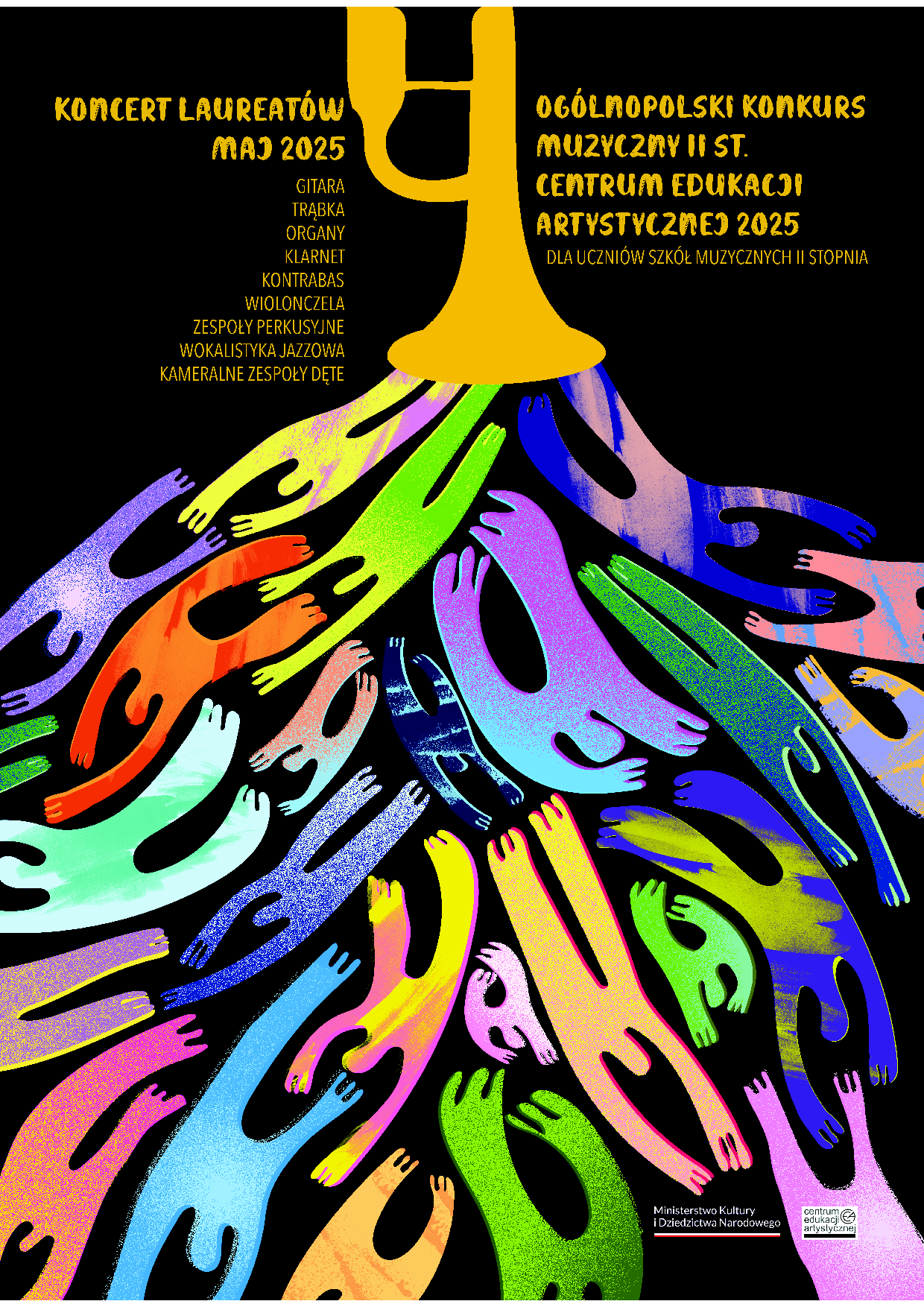 Ogólnopolski Konkurs Klarnetowy Centrum Edukacji Artystycznej dla uczniów szkół muzycznych II stopnia - MUZYCZNA WIOSNA 2025