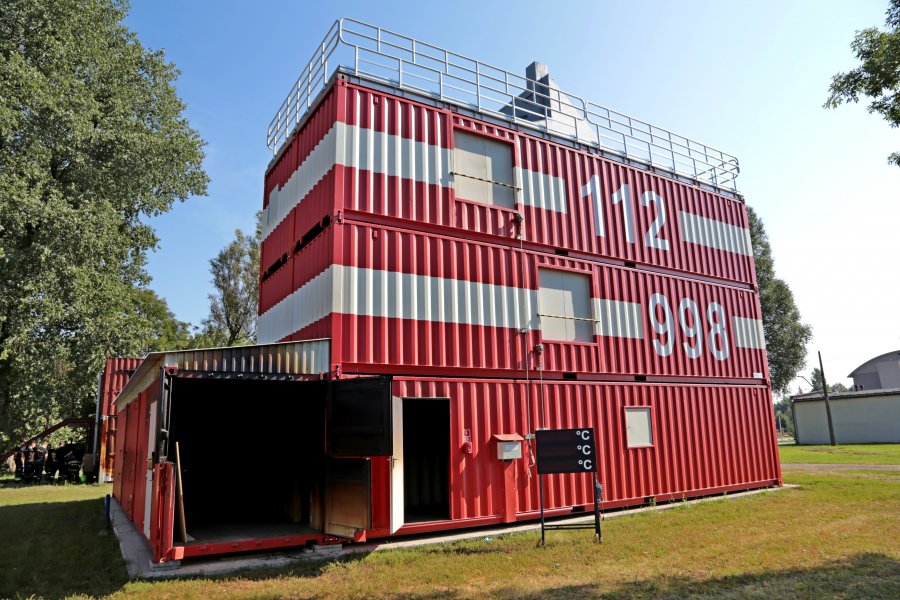 Trenażer pożarów wewnętrznych