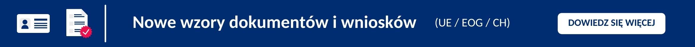 Nowe wzory dokumentów i wniosków