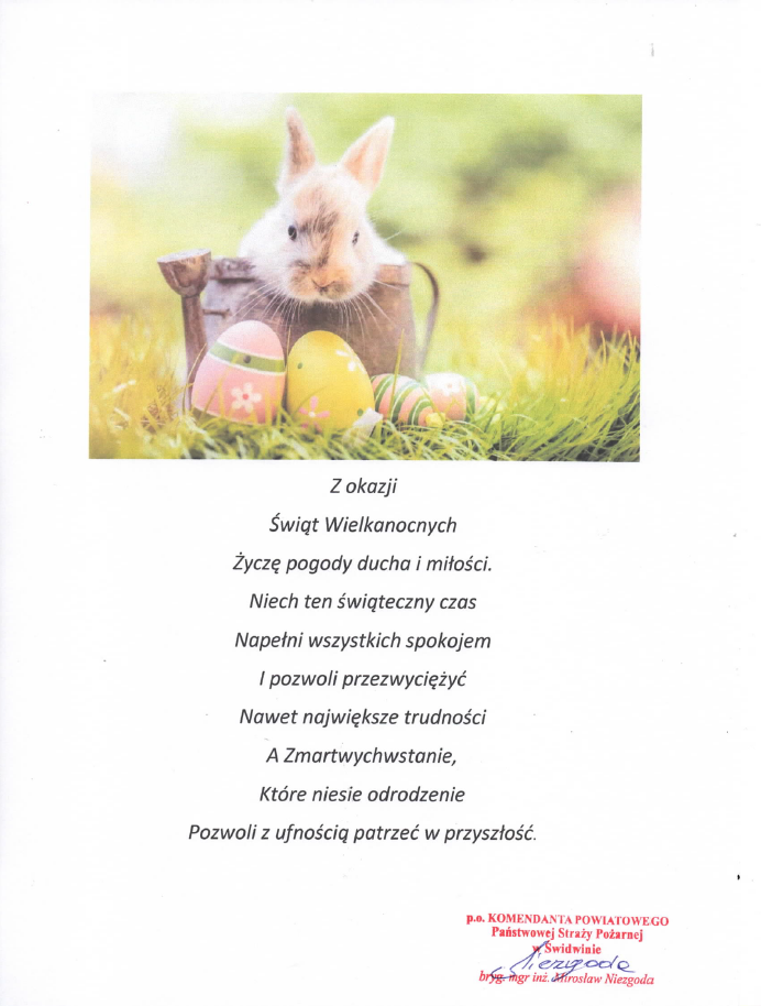 Życzenia wielkanocne 2024