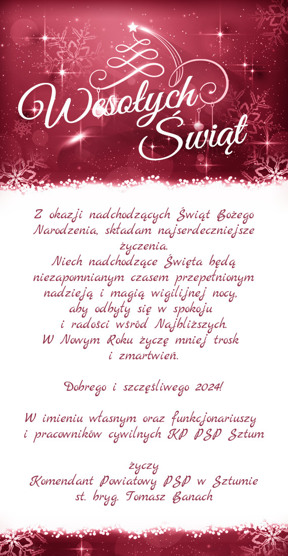 życzenia świąteczne