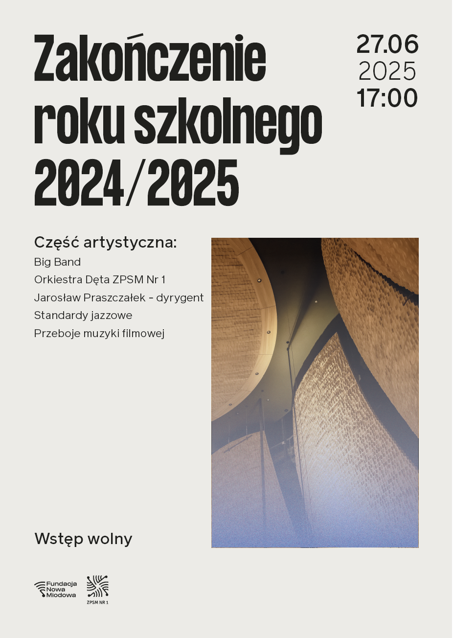 Zakończenie roku 24-25 plakat