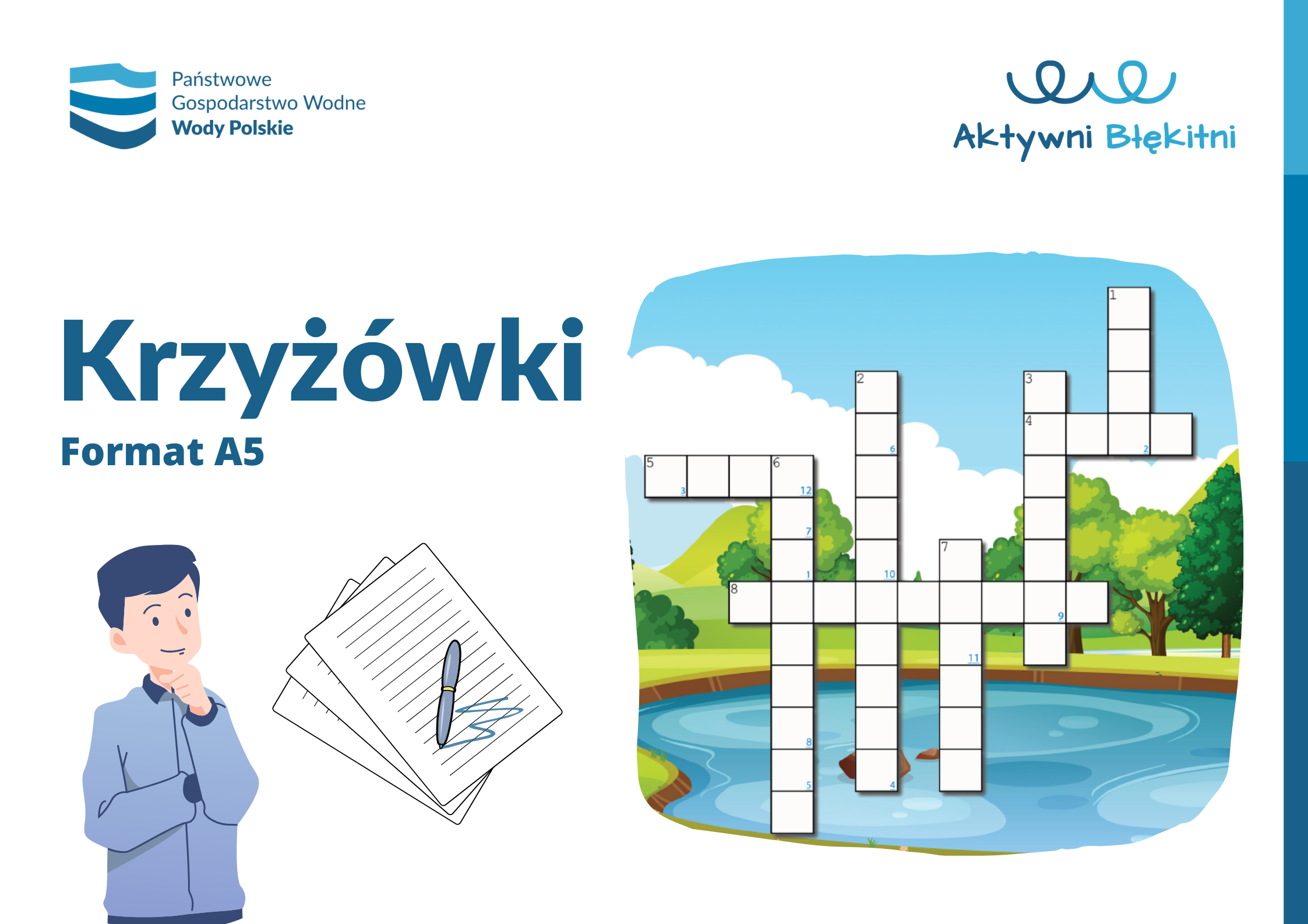 Krzyżówki - format A5