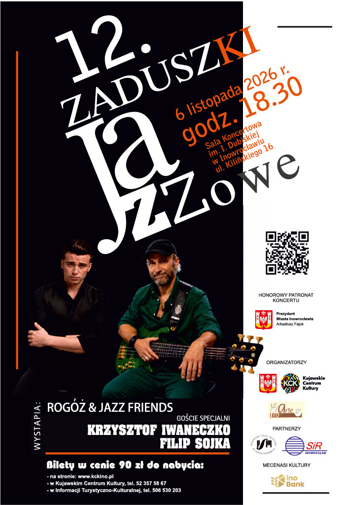 Zaduszki Jazzowe 2026 plakat