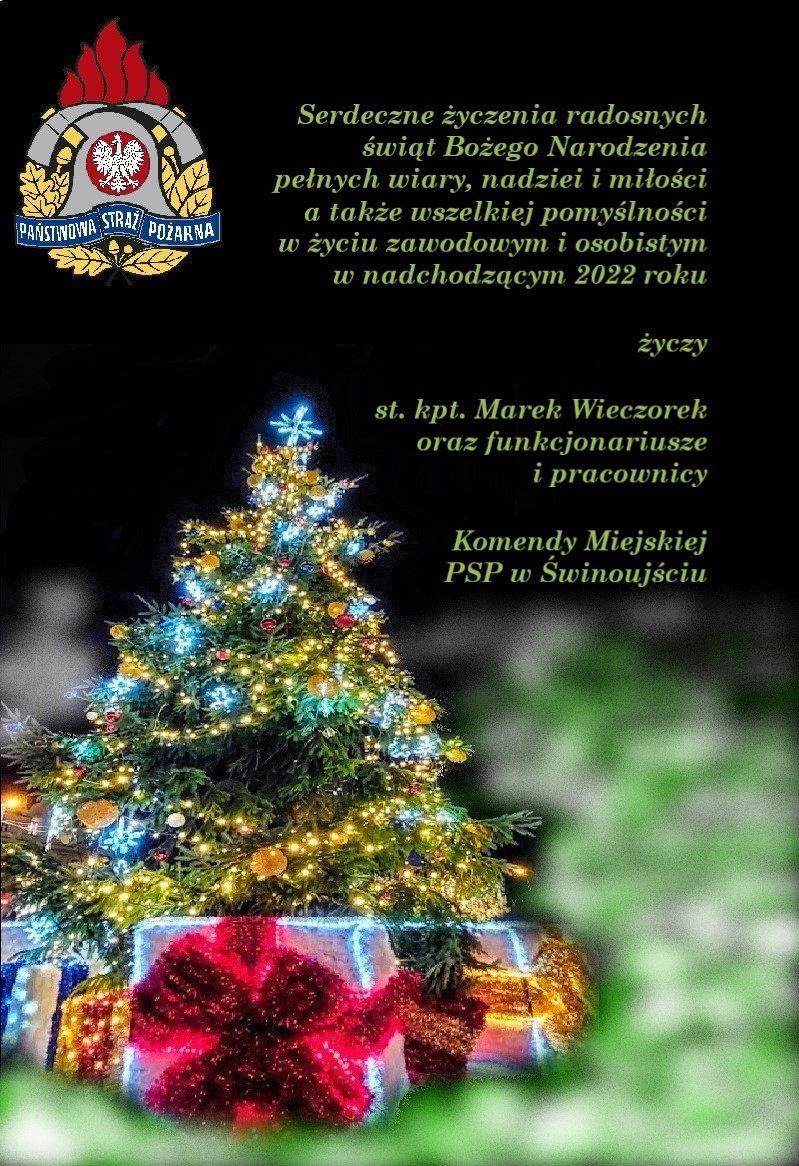 Życzenia KM PSP