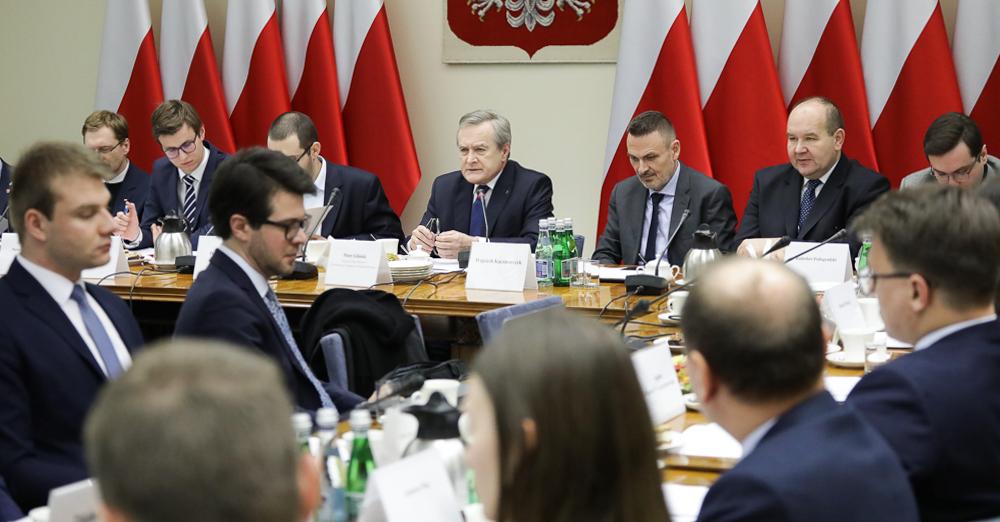 Posiedzenie Rady Dialogu z Młodym Pokoleniem.