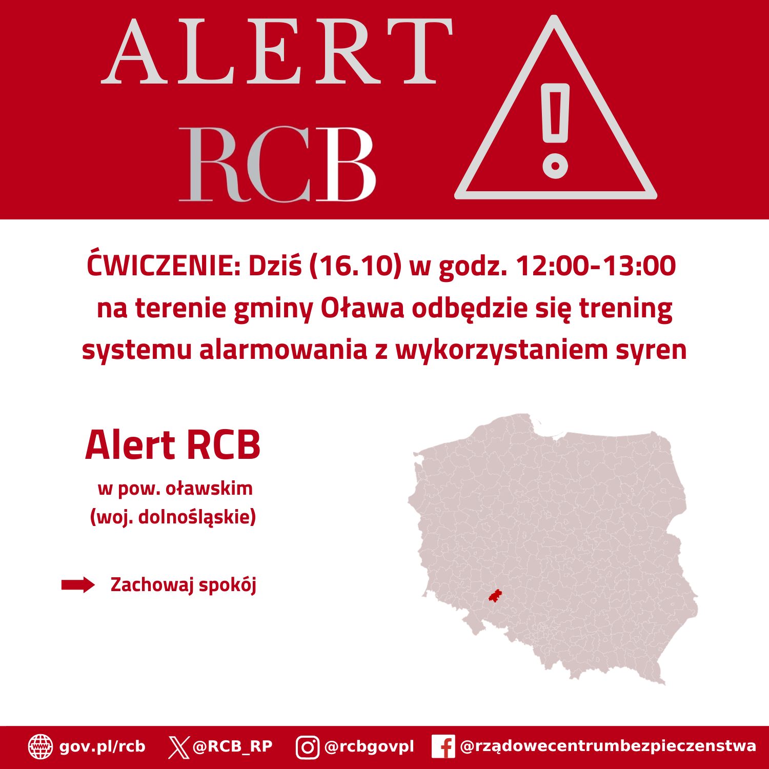 Alert RCB