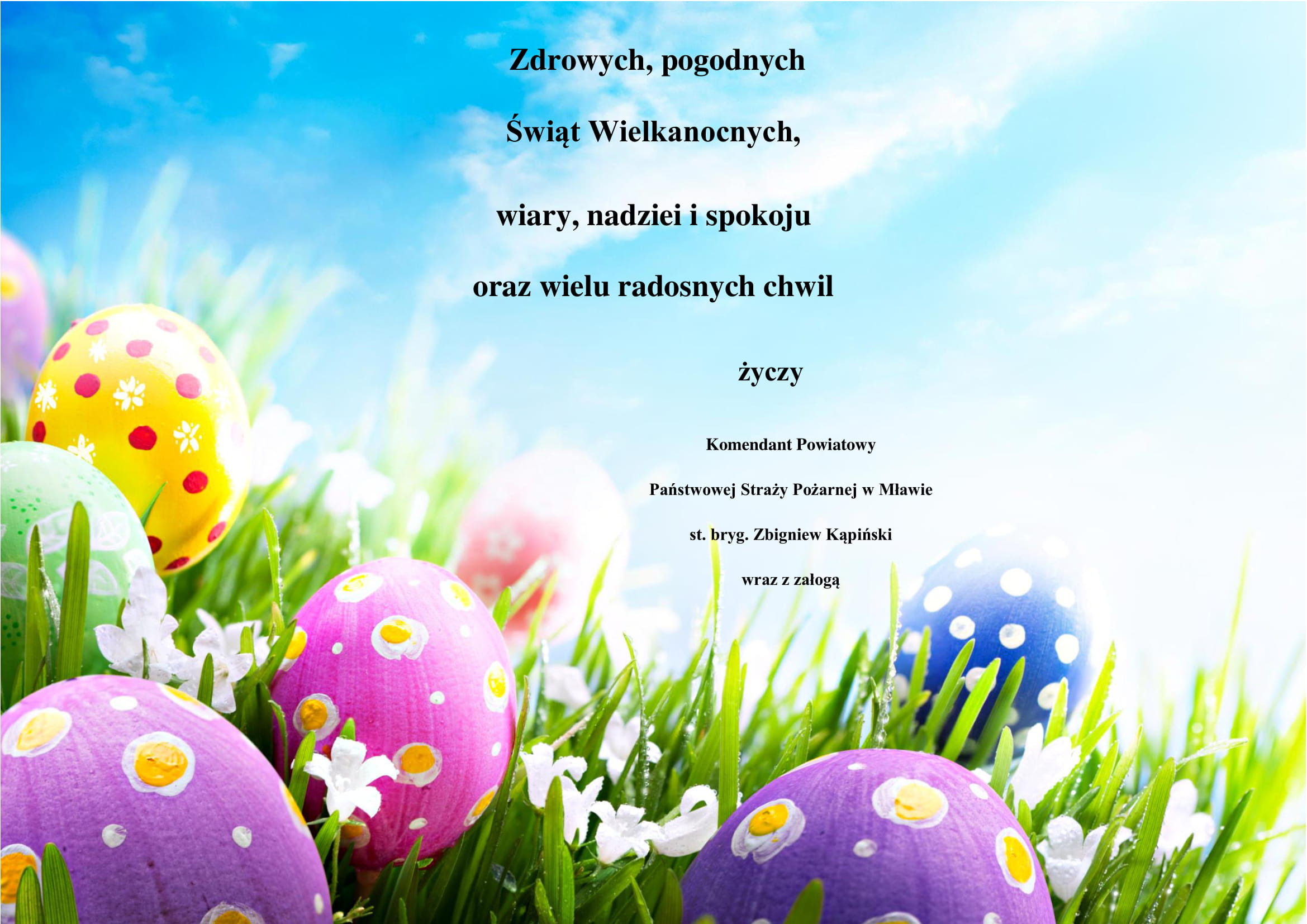 Życzenia Wielkanocne