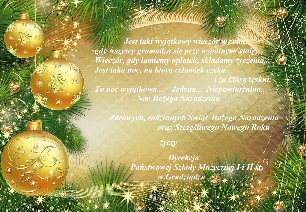 Życzenia świąteczne