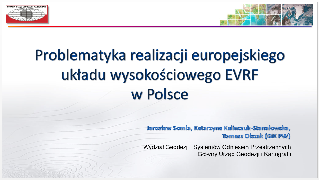 Slajd tytułowy z przedstawionej prezentacji 