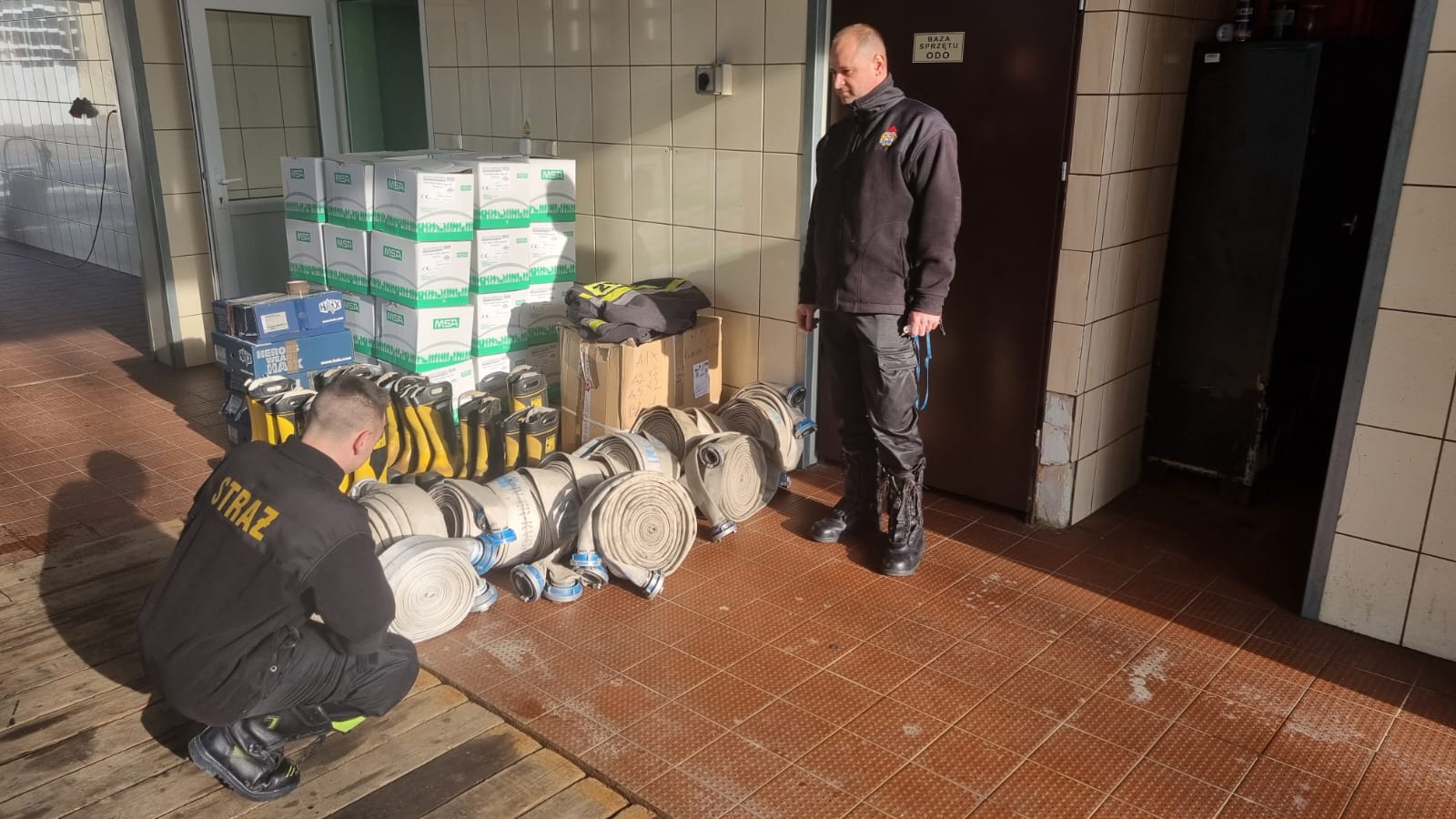 Pomoc dla Ukrainy, magazyn