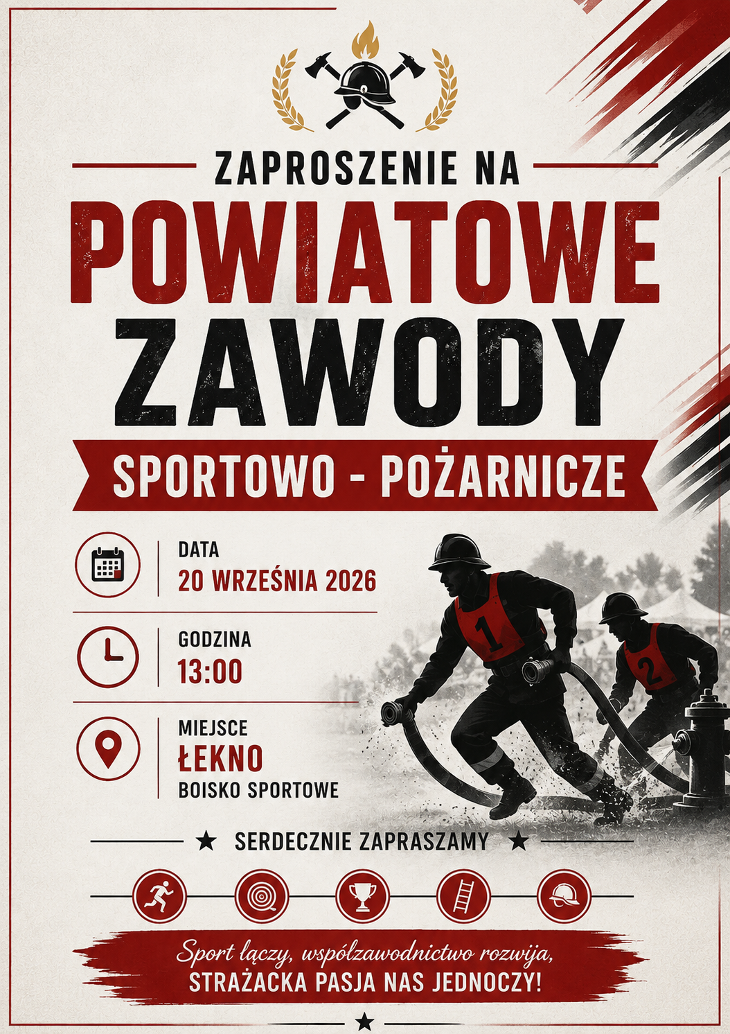 Powiatowe zawody sportowo - pożarnicze 