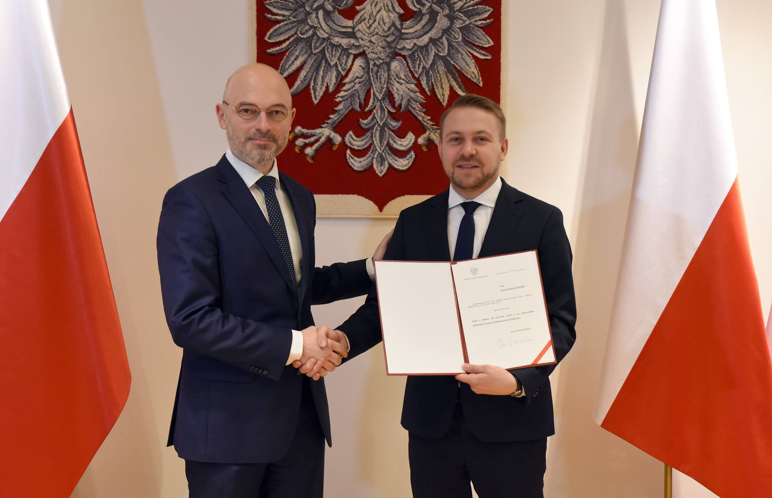 Jacek Ozdoba is new deputy minister of climate Ministry of Climate