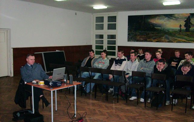 Spotkanie z policjantem