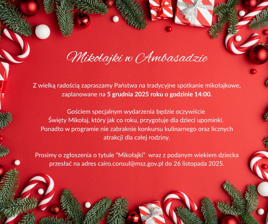 Mikołajki w Ambasadzie