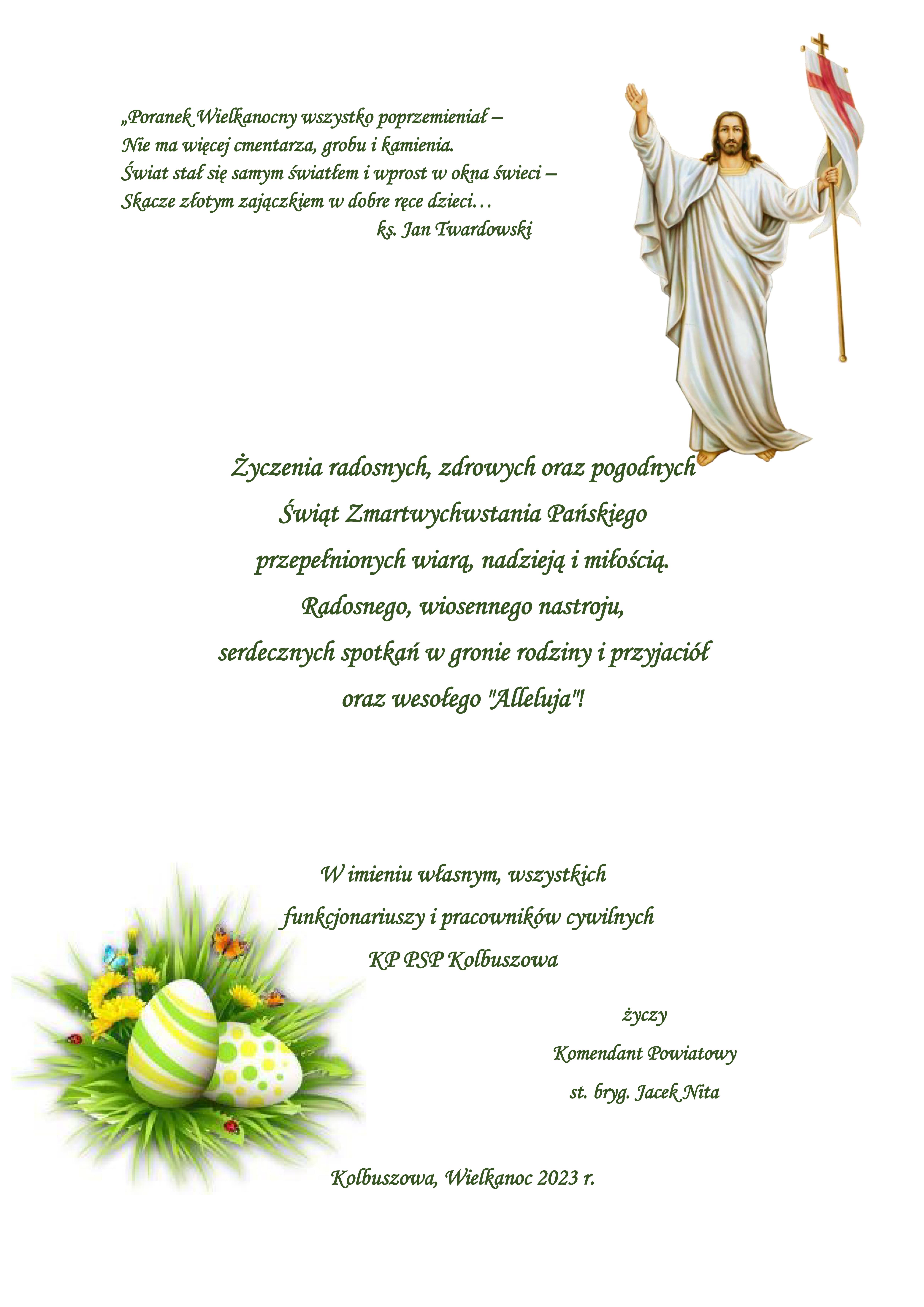 Życzenia Wielkanocne 2023