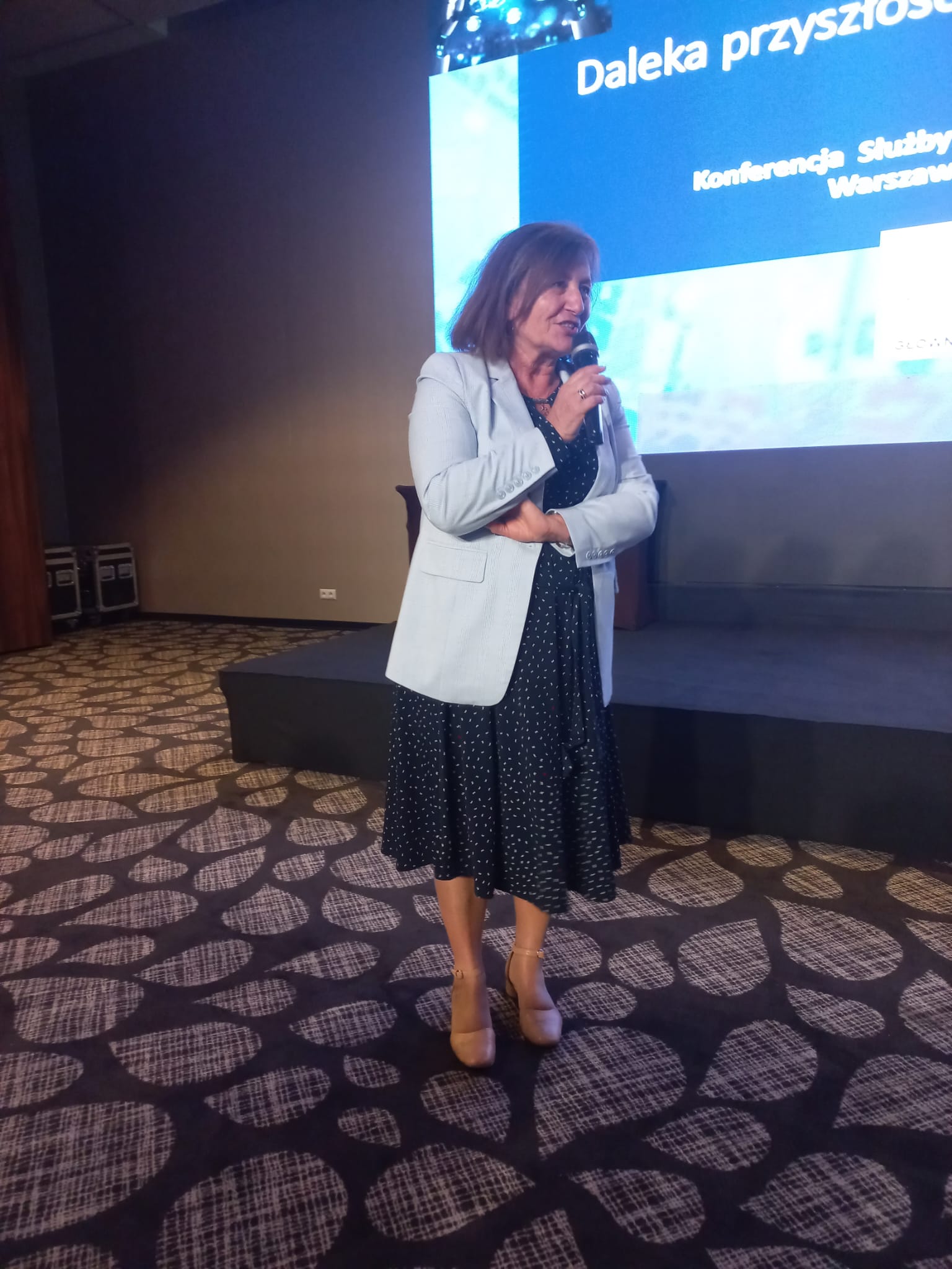 Zdjęcie przedstawia p.o. GGK Alicję Kulkę 