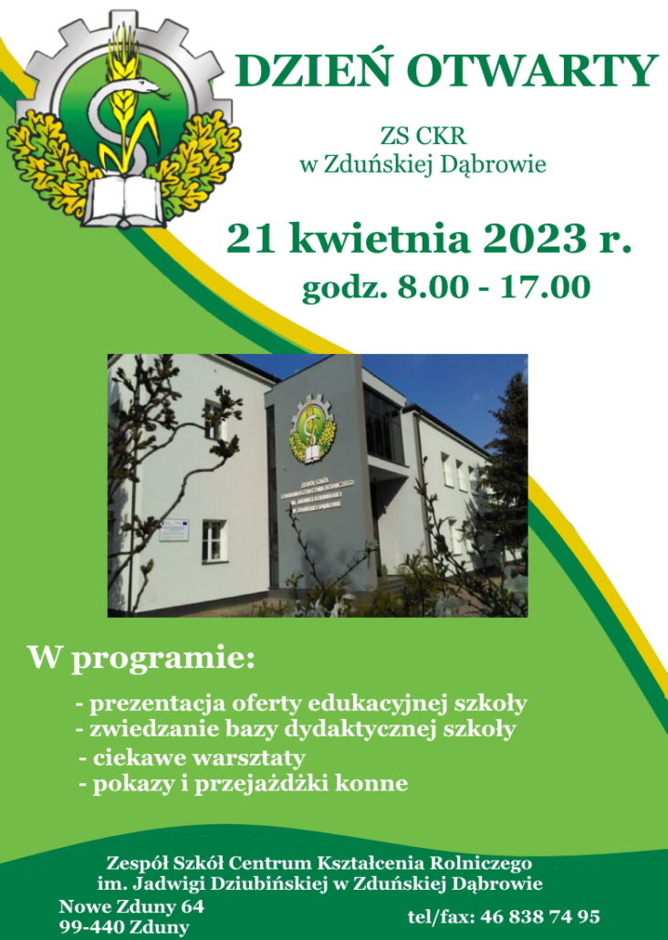 Zespół Szkół Centrum Kształcenia Rolniczego im. Jadwigi Dziubińskiej w Zduńskiej Dąbrowie