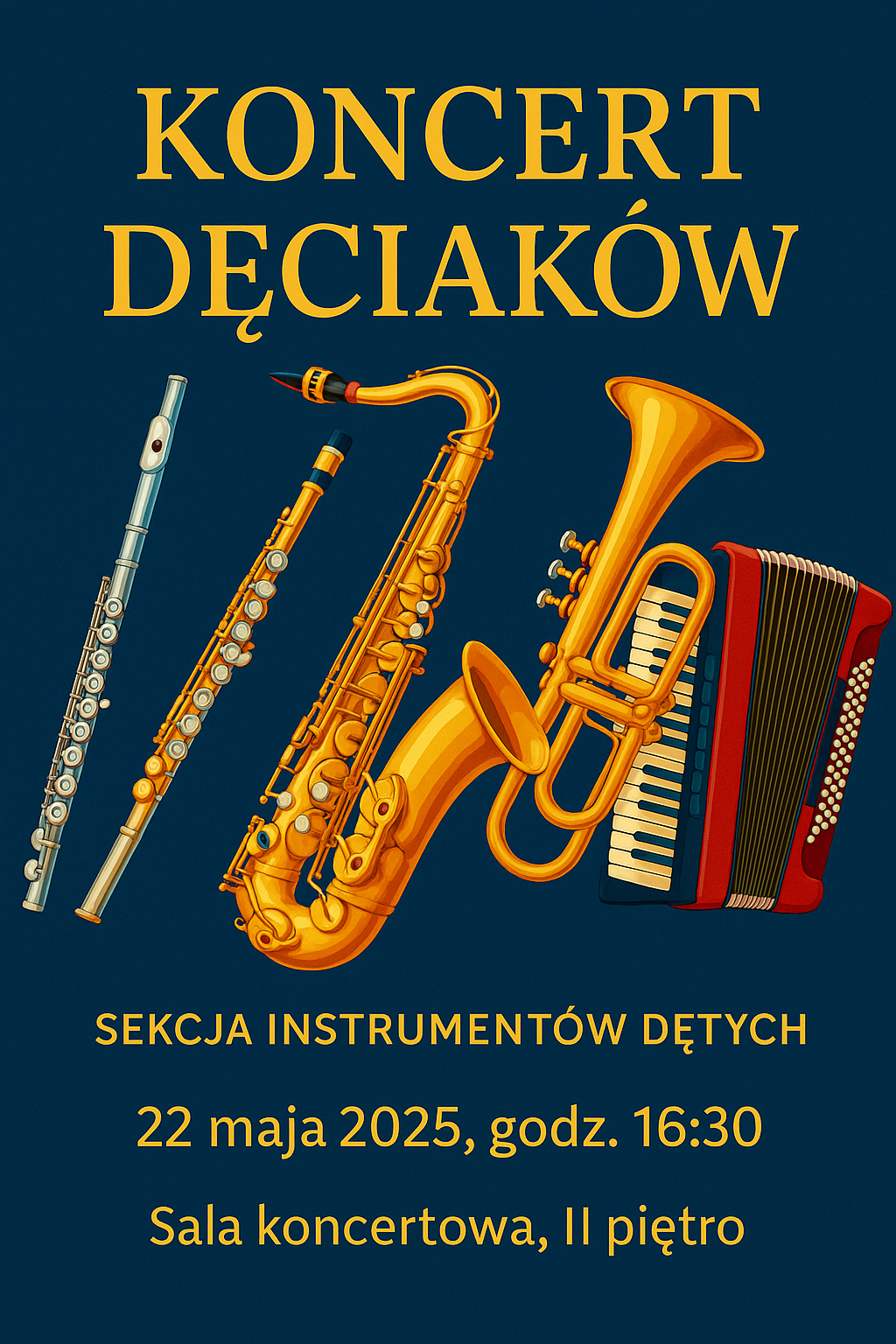 Koncert Dęciaków - Sekcja Instrumentów Dętych - 22 maja 2025