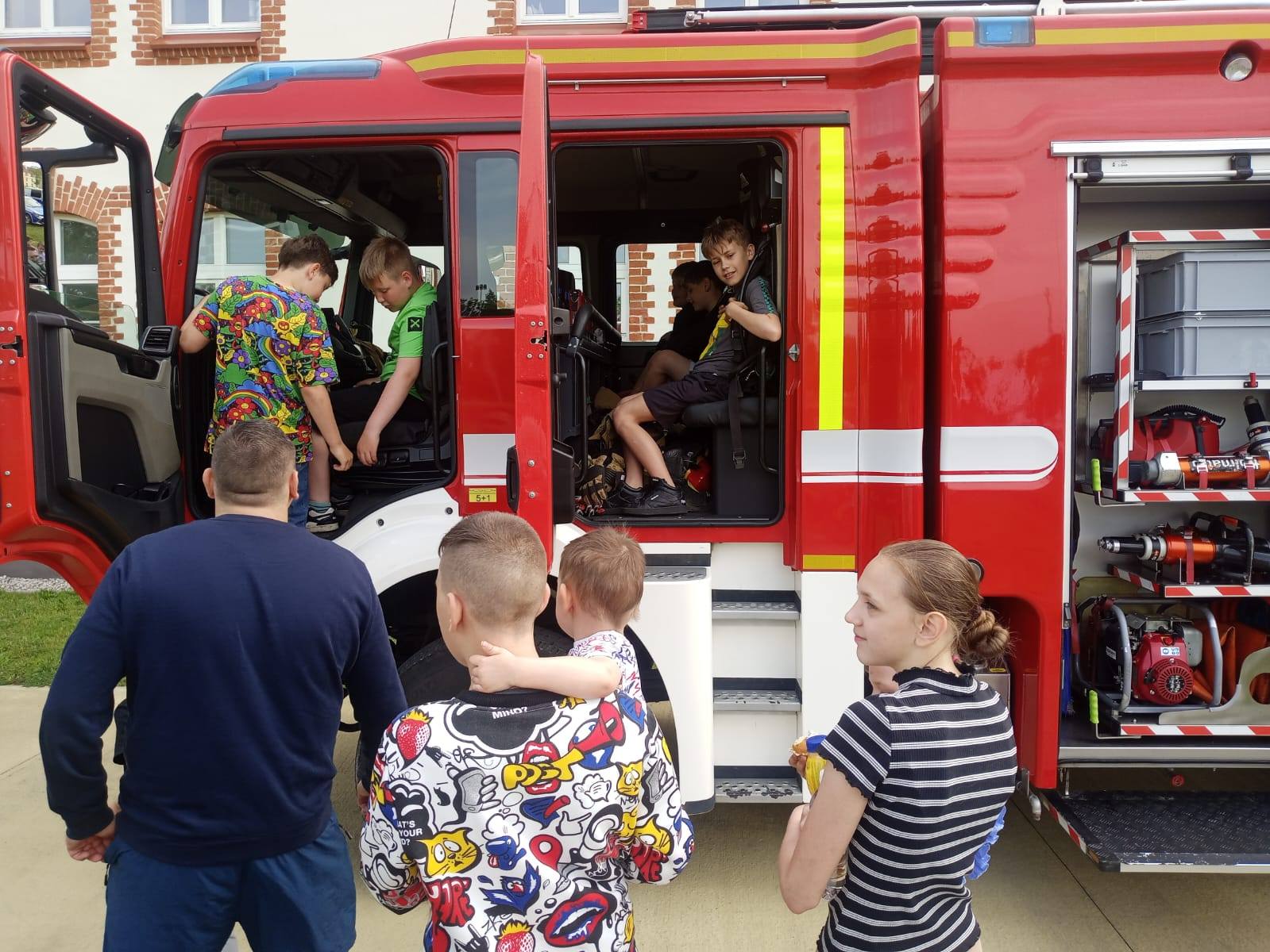 Państwowa Straż Pożarna z najmłodszymi 