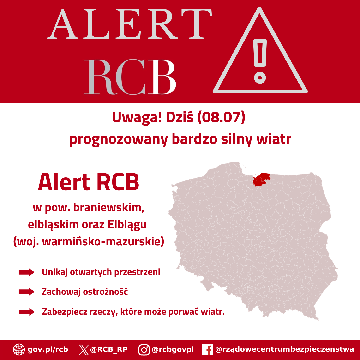 Alert RCB