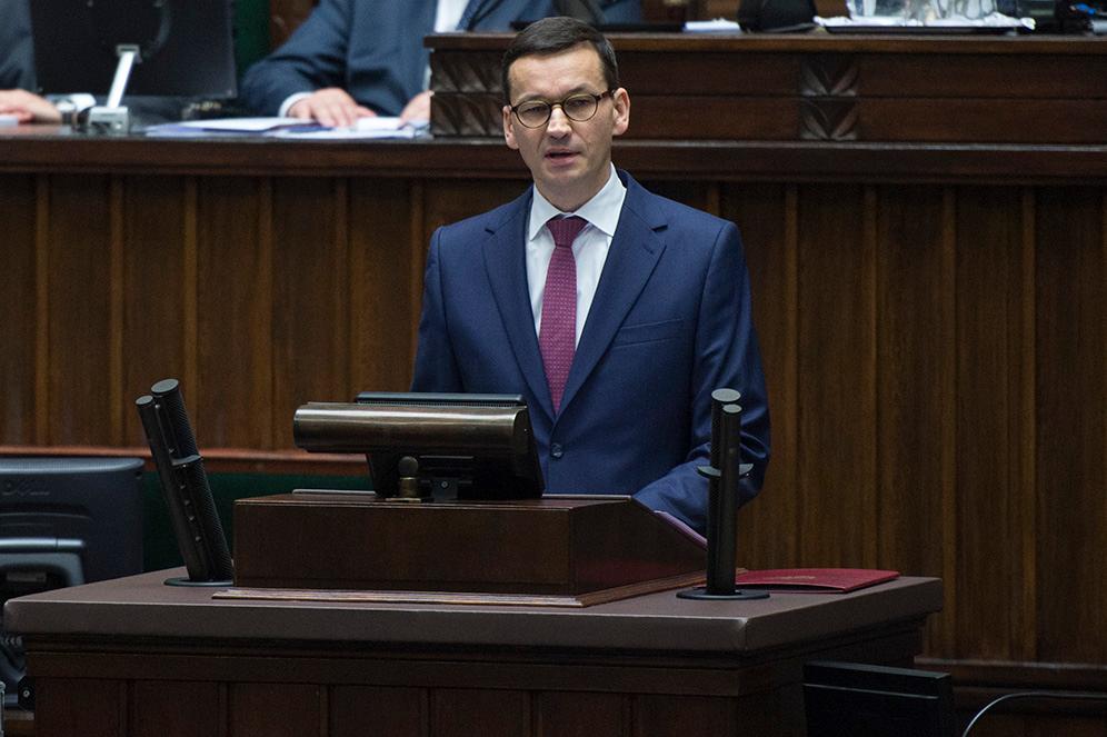 Premier Mateusz Morawiecki.