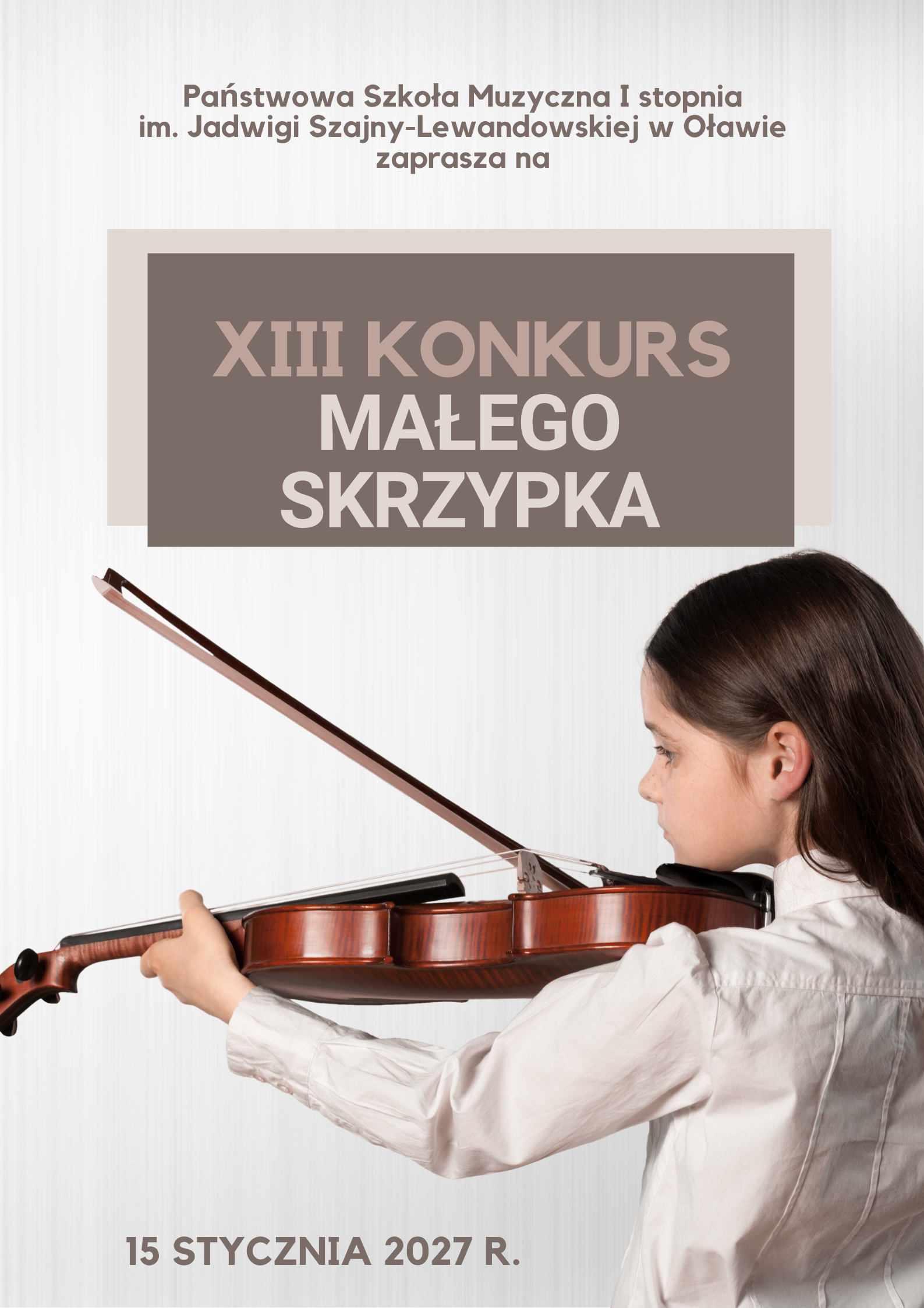 XIII Konkurs Małego Skrzypka