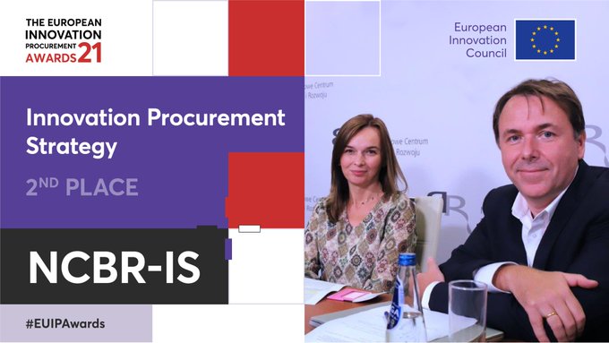 Innovation Procurement Strategy 2nd place NCBR-IS