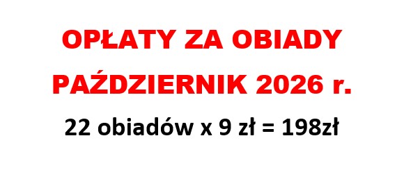 Opłaty za obiady