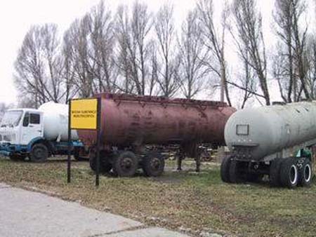 Stanowisko ratownictwa chemicznogo i ekologicznego - cysterny