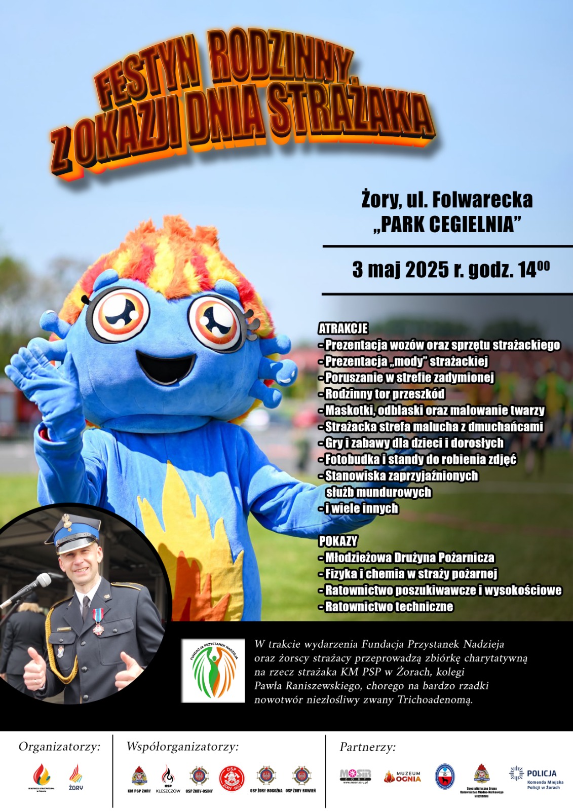 Zaproszenie na festyn strażacki z okazji Dnia Strażaka