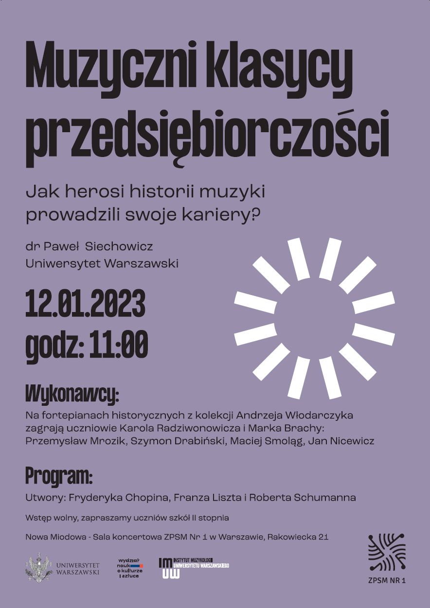 Plakat wykładu