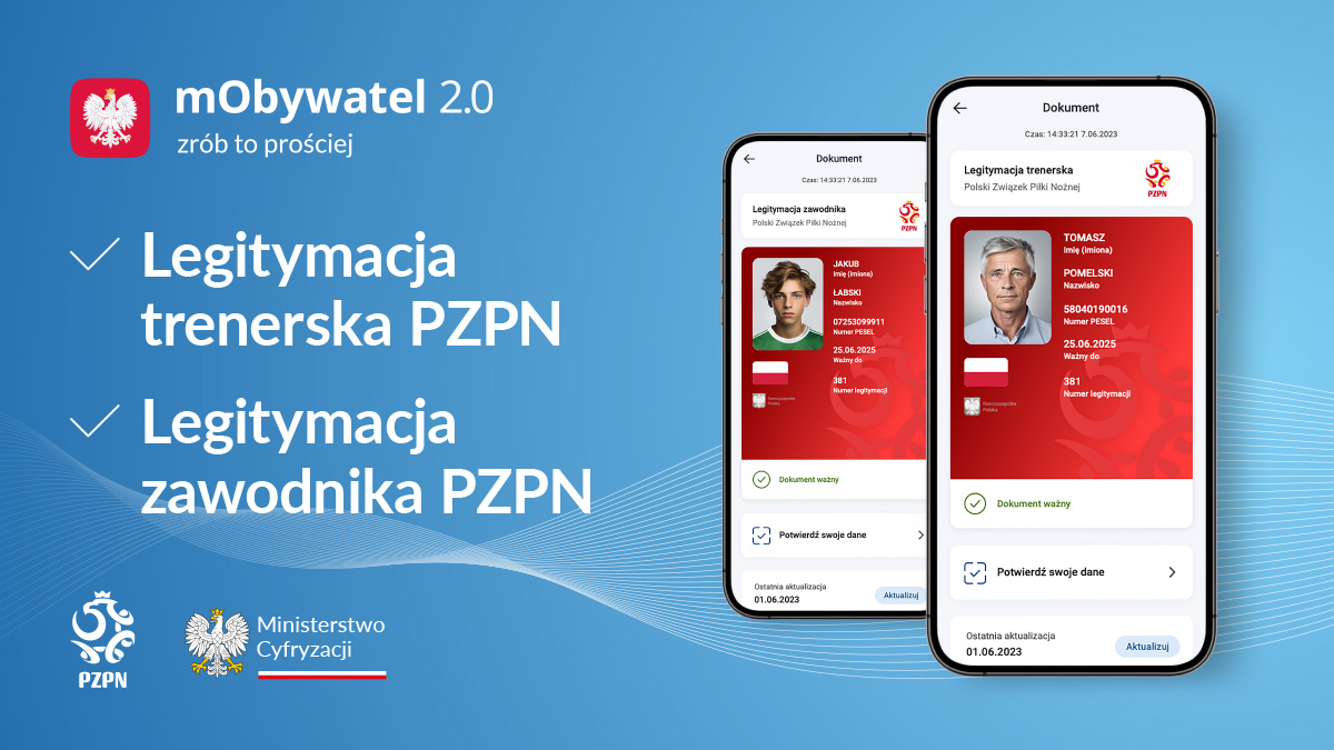 legitymacje pzpn w mO