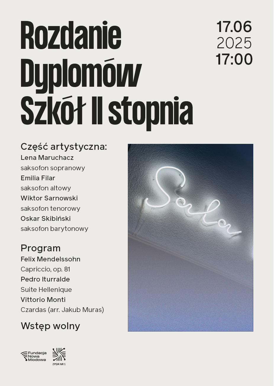 Rozdanie dyplomów 2025 plakat