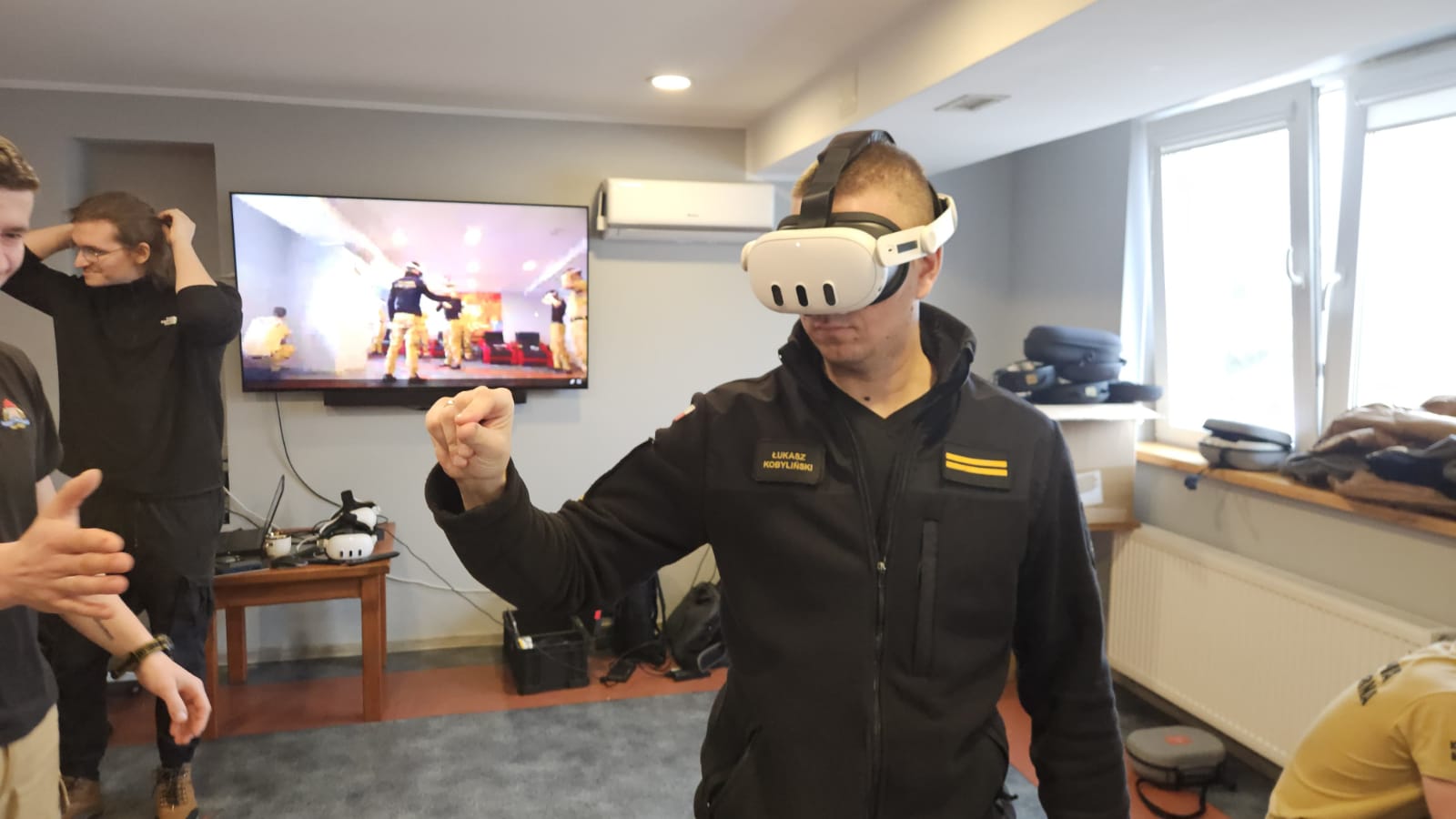 Wirtualna rzeczywistość – szkolimy strażaków do realizacji zajęć