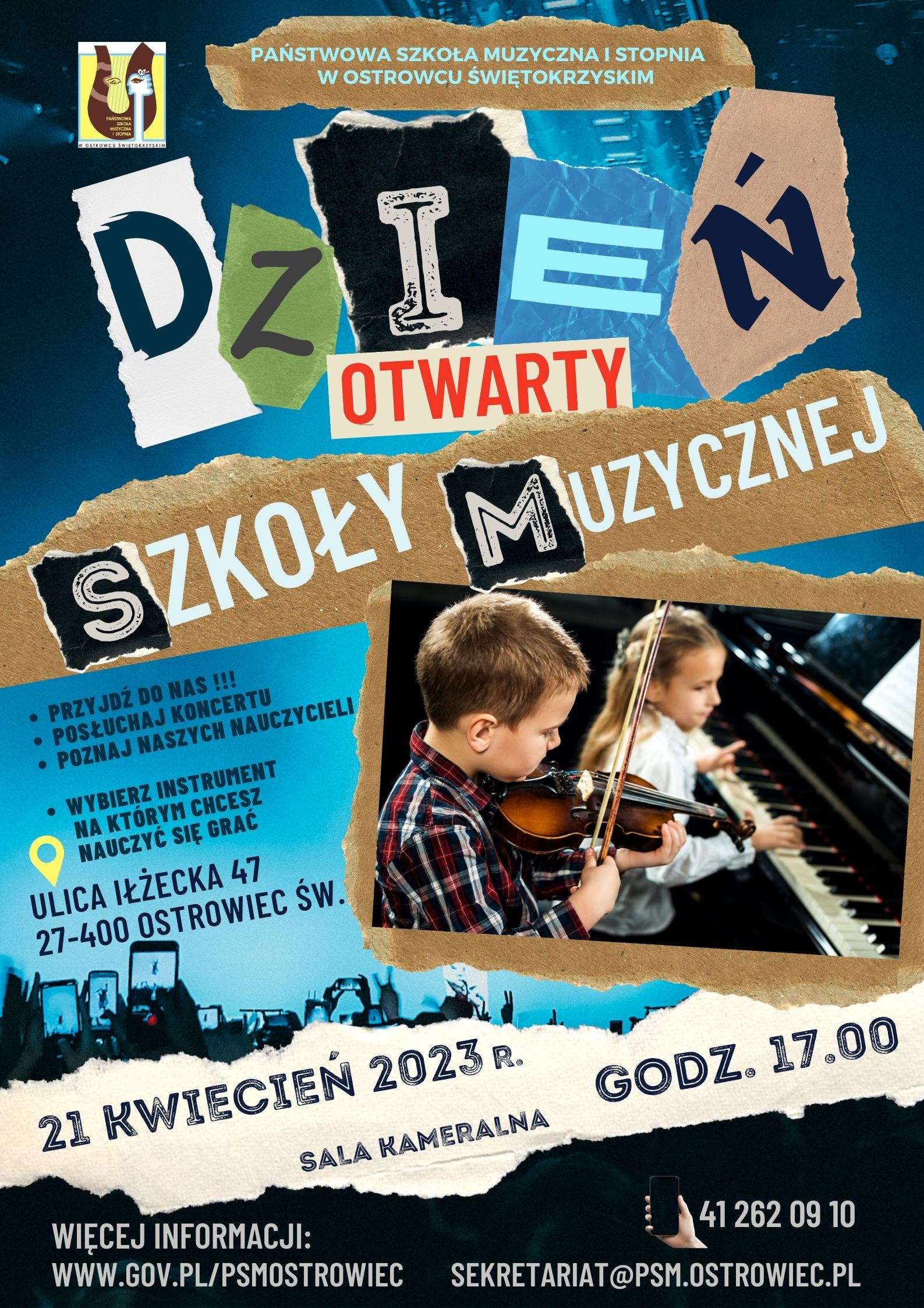 Plakat na Dzień Otwarty