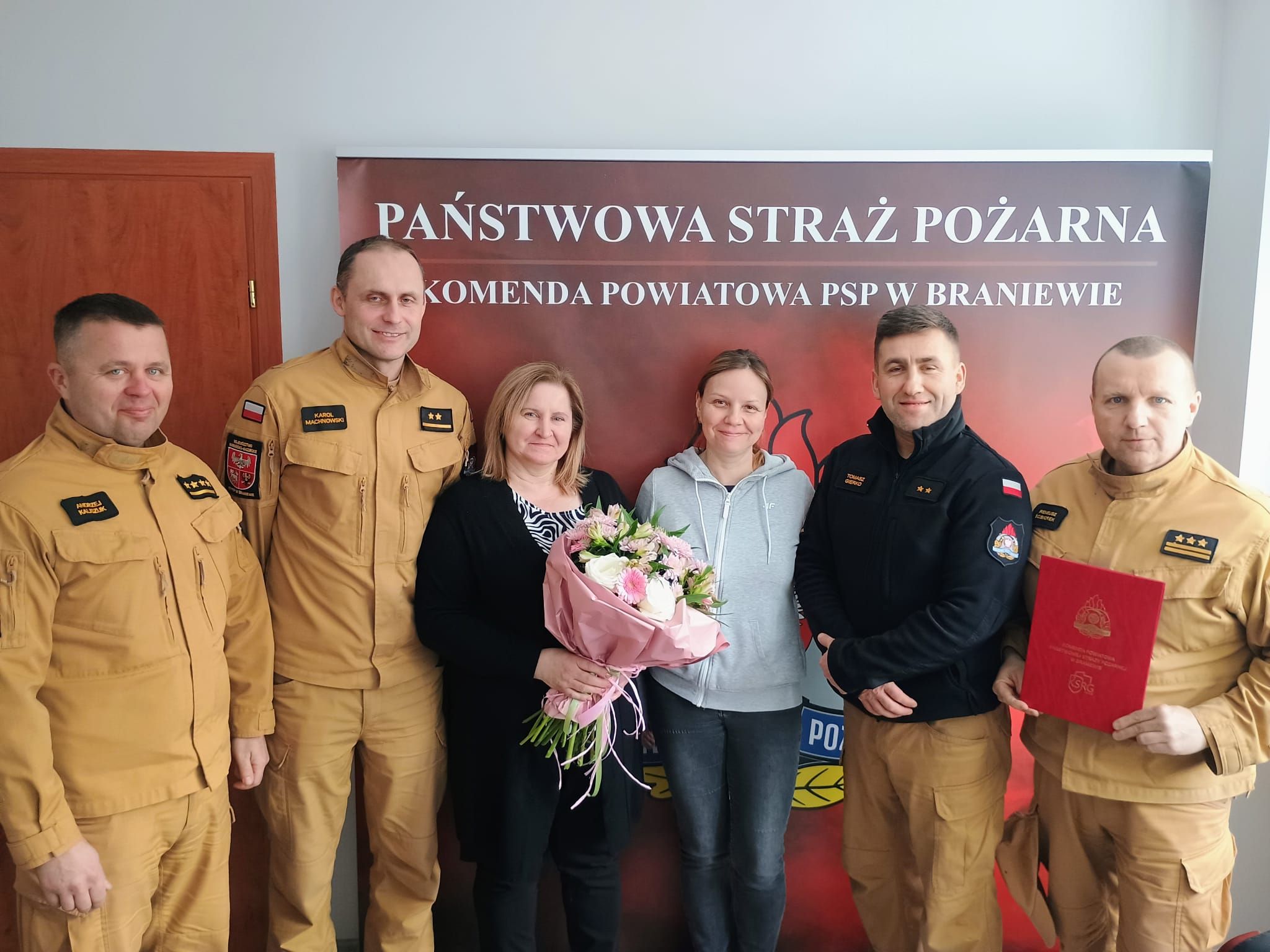 Dzień Służby Cywilnej w braniewskiej KP PSP 