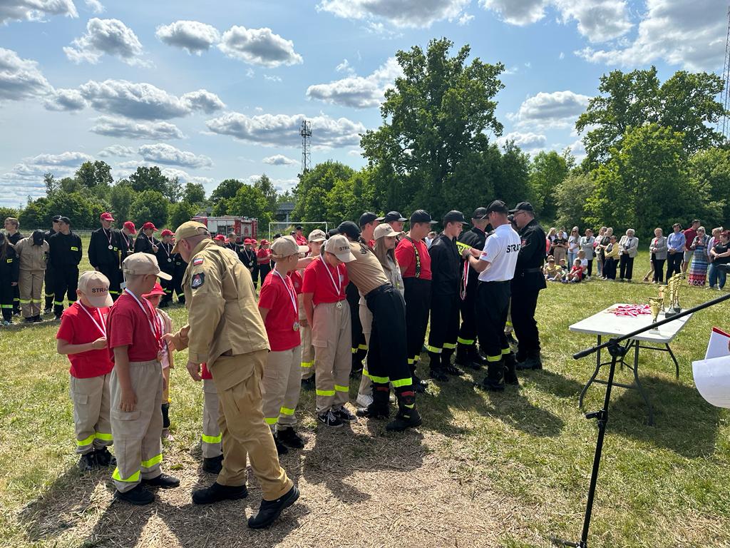 Powiatowe zawody sportowo-pożarnicze Młodzieżowych Drużyn Pożarniczych z terenu powiatu braniewskiego