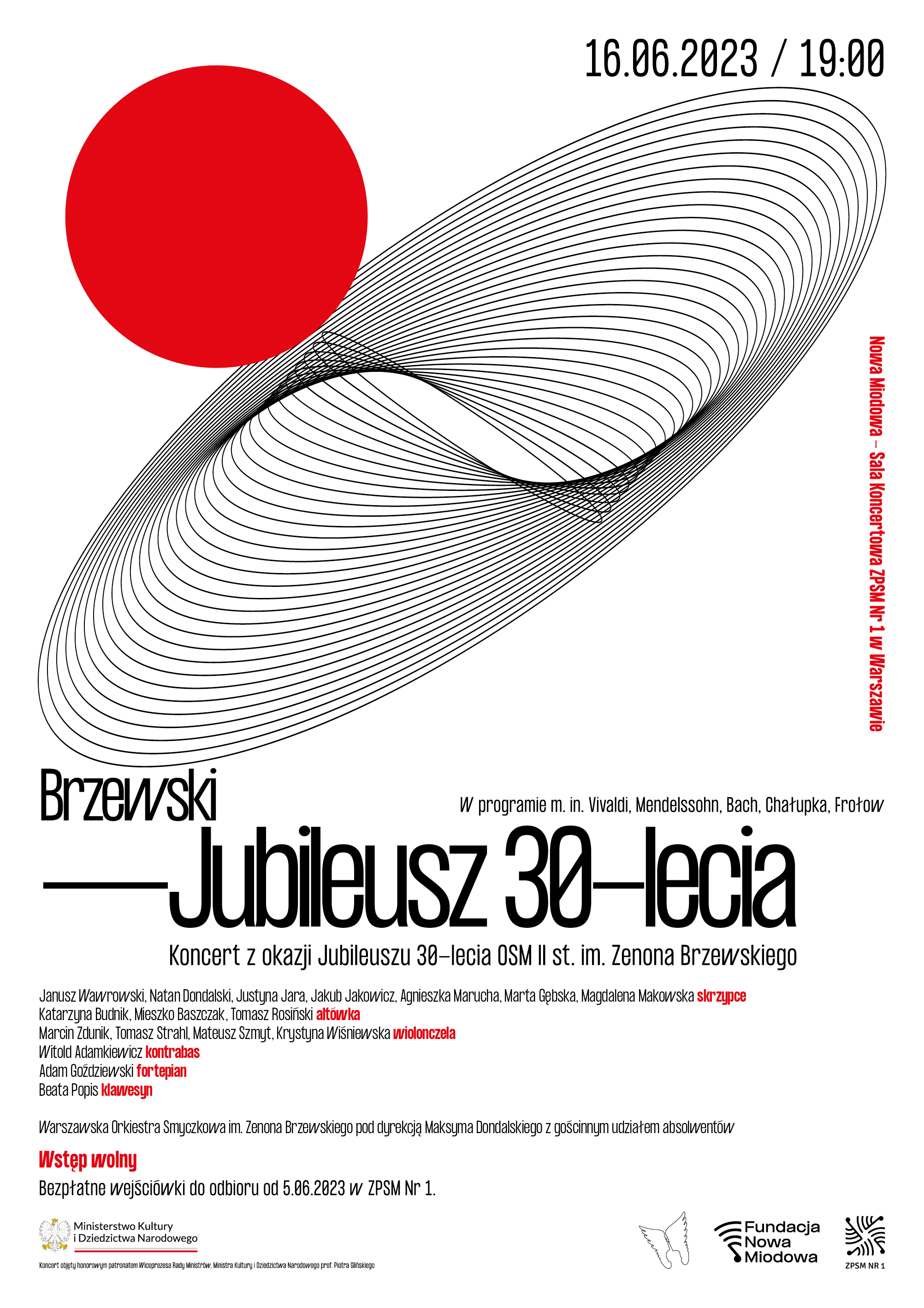 Plakat Brzewskiego