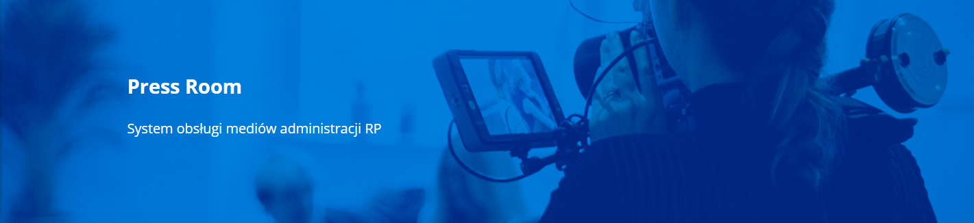 Press Room - system obsługi mediów administracji RP