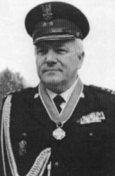 bryg. Jerzy Lechowicz Komendant Powiatowy Straży Pożarnych w Leżajsku w latach 1963-1965