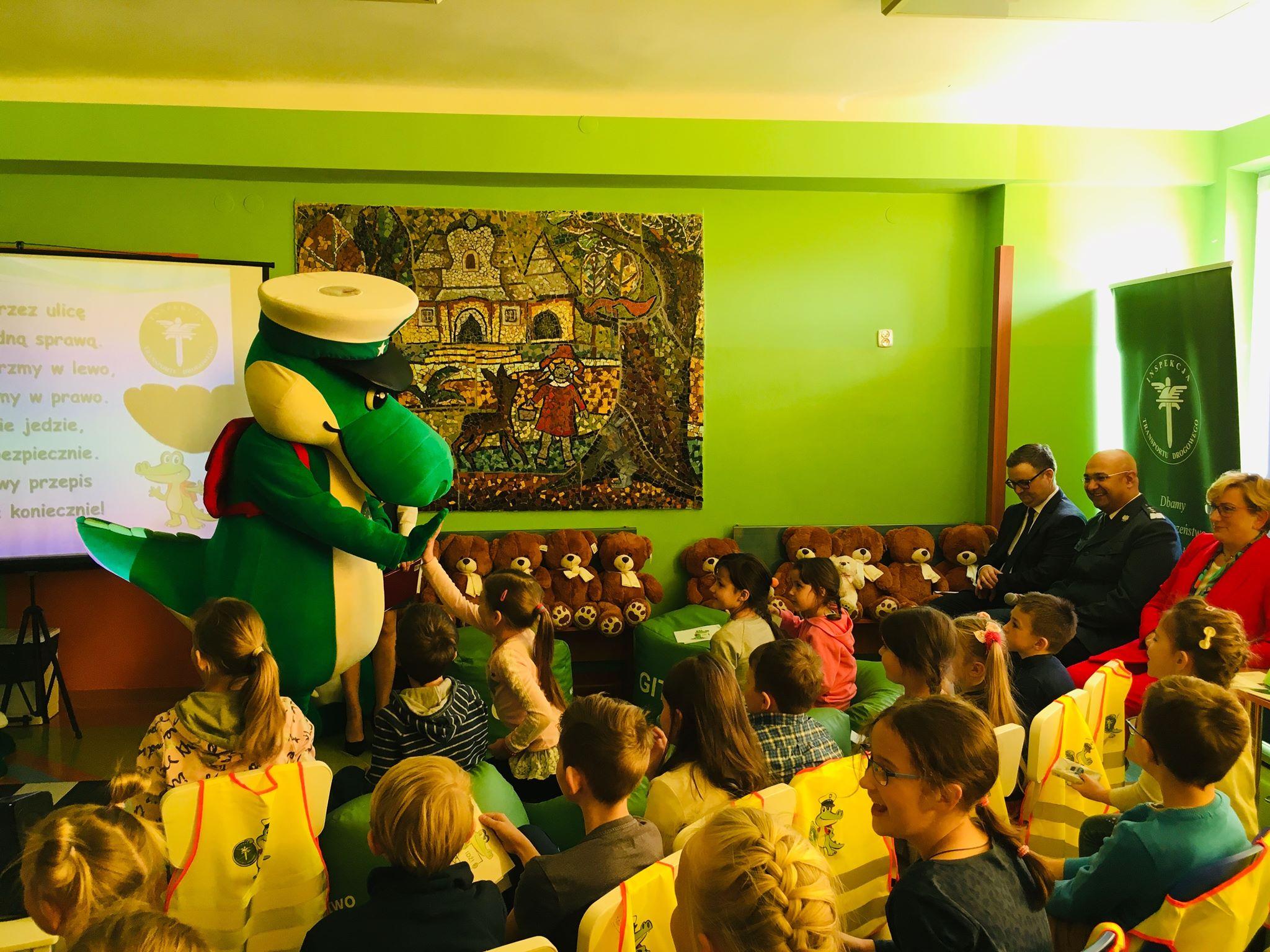 Lekcja bezpieczeństwa z Krokodylkiem Tirkiem