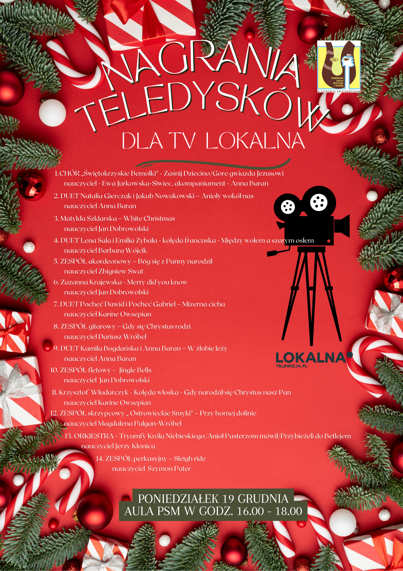 Nagranie teledysków