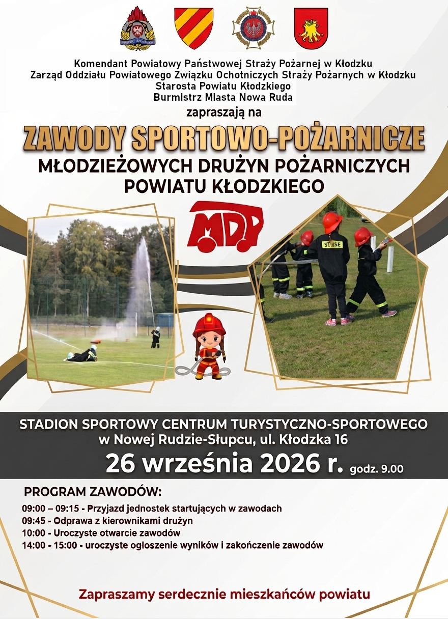 Zawody Sportowo-Pożarnicze Młodzieżowych Drużyn Pożarniczych Powiatu Kłodzkiego