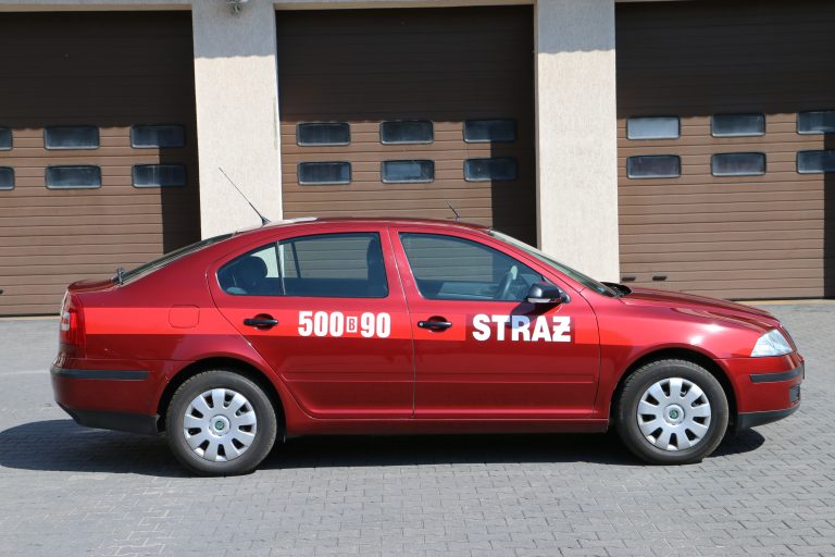 samochód pożarniczy