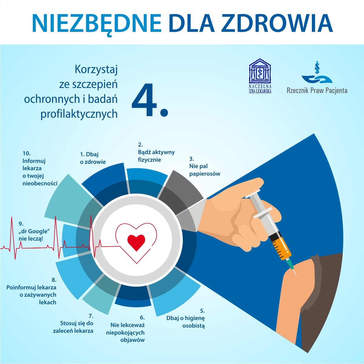 Korzystaj ze szczepień ochronnych i badań profilaktycznych