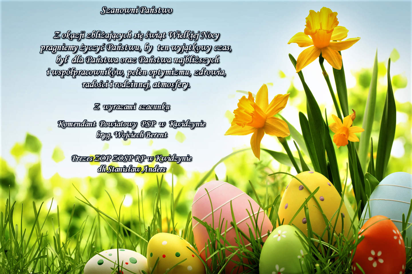 Życzenia Wielkanocne